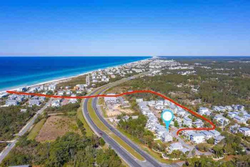 30A Coastal Home Walk To Beach, Lake & Pool Inlet Beach Ngoại thất bức ảnh